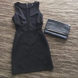 LBD with sheer cutouts // Forever 21 // Small